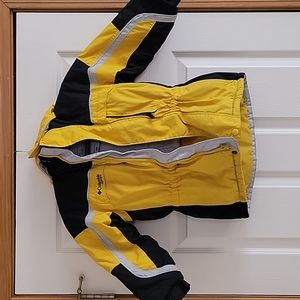 Boys youth Columbia winter jacket. Yellow, Black, Gray size 4/5T